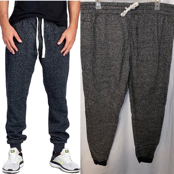 Men's Heather Gray Joggers - Picture 1 of 5